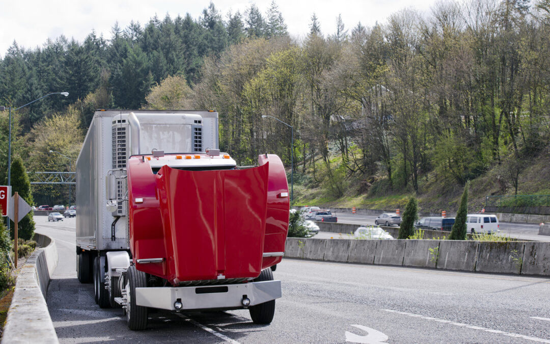 What To Do If Your Tractor-Semi Trailer Rig Breaks Down on the Road